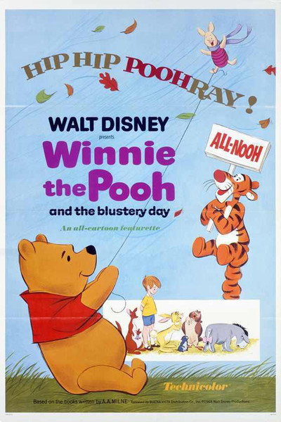 Póster de Winnie Pu en el bosque encantado