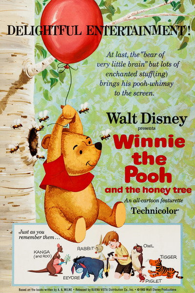 Póster de Winnie Pu y el árbol de la miel