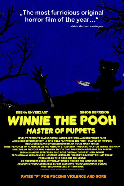 Póster de Winnie the Pooh - Master of Puppets