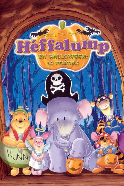 Póster de Winnie the Pooh y Héffalump en Diversión Aterradora: La película
