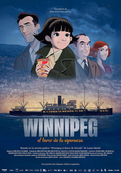 Póster de Winnipeg, el barco de la esperanza