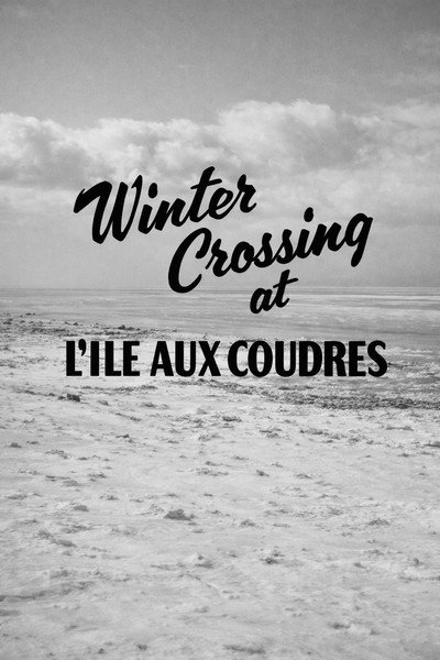Póster de Winter Crossing at L'Ile Aux Coudres