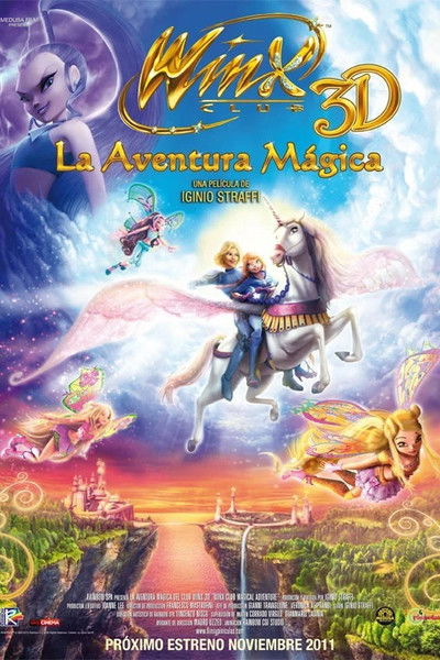 Póster de Winx 3D, la aventura mágica