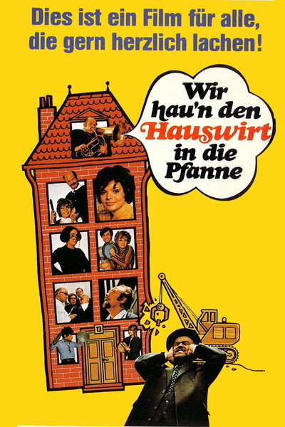Póster de Wir hau'n den Hauswirt in die Pfanne