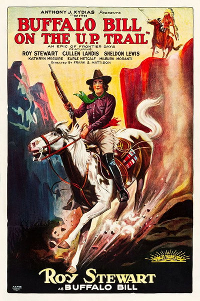 Póster de With Buffalo Bill on the U. P. Trail