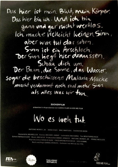 Póster de Wo es weh tut