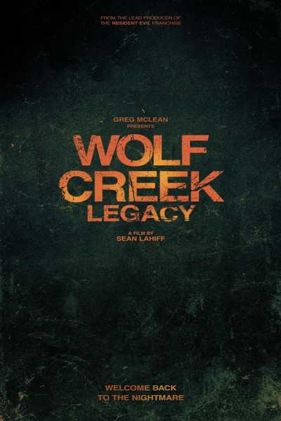 Póster de Wolf Creek: Legacy