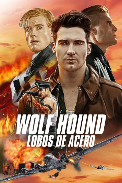 Póster de Wolf Hound. Lobos de acero