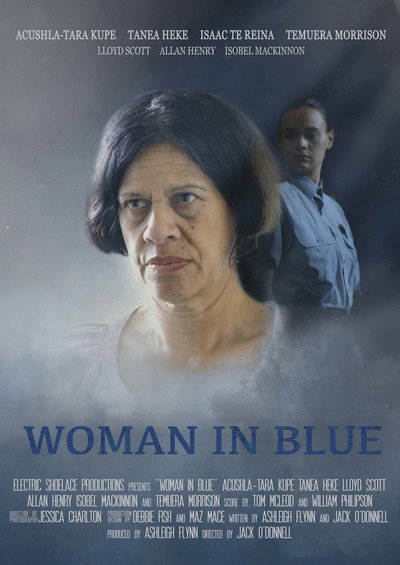 Póster de Woman in Blue