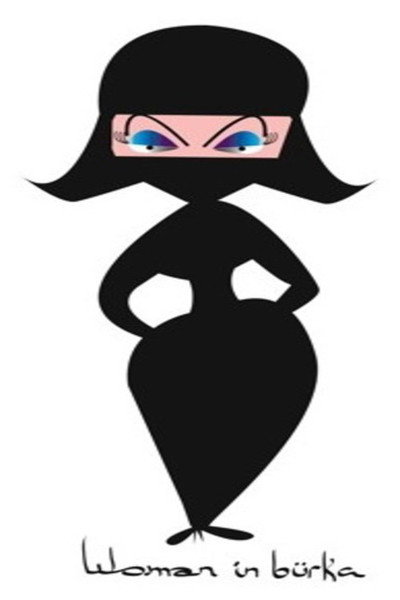 Póster de Woman in Burka