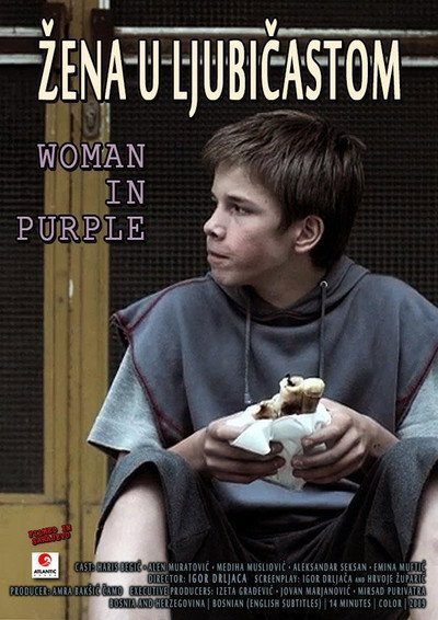 Póster de Woman in Purple