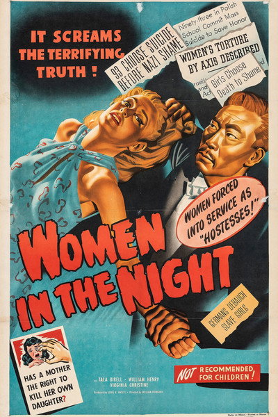Póster de Women in the Night