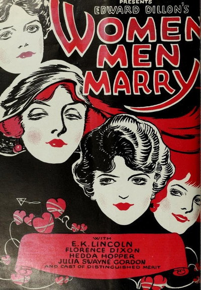 Póster de Women Men Marry