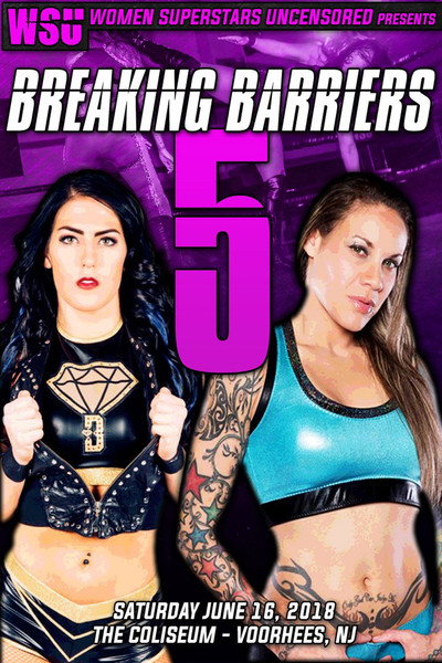 Póster de Women Superstars Uncensored WSU Breaking Barriers 5