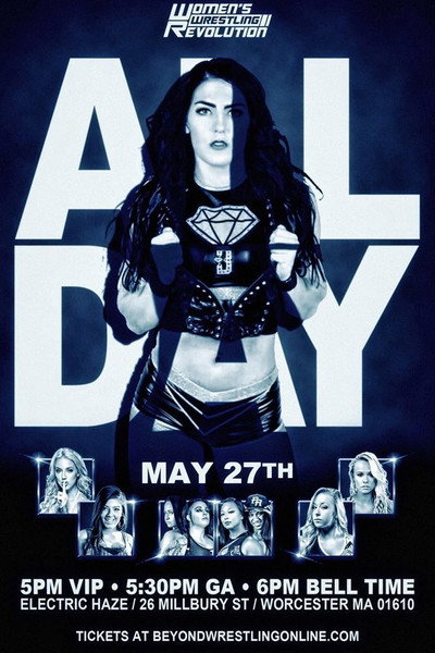 Póster de Women's Wrestling Revolution WWR All Day
