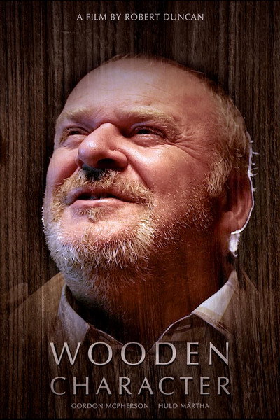 Póster de Wooden Character