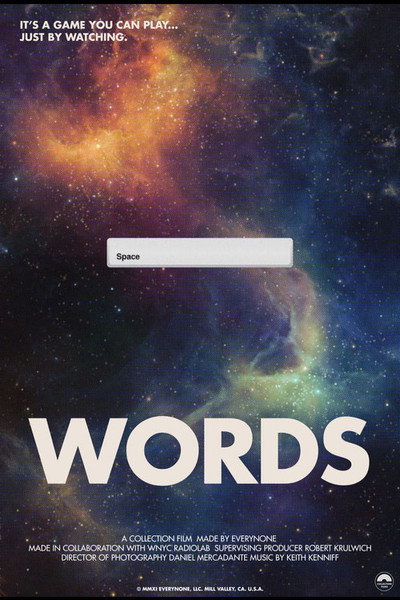 Póster de Words