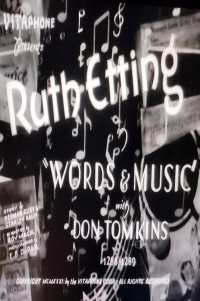 Póster de Words & Music