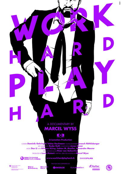 Póster de Work Hard Play Hard