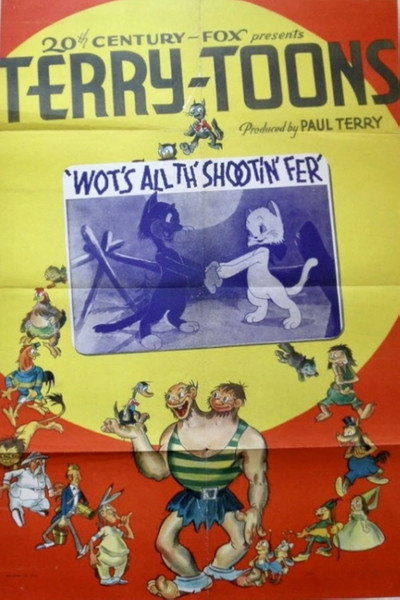 Póster de Wots All th' Shootin' fer