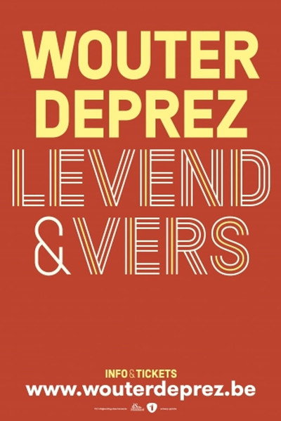 Póster de Wouter Deprez: Levend & Vers