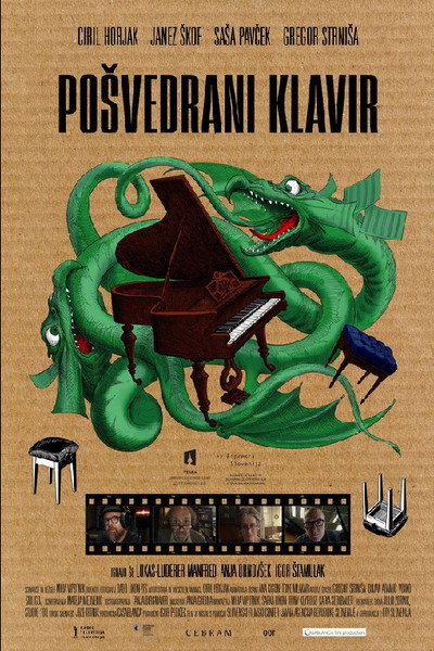 Póster de Wracked piano