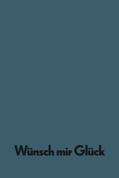 Póster de Wünsch mir Glück