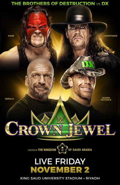 Póster de WWE Crown Jewel
