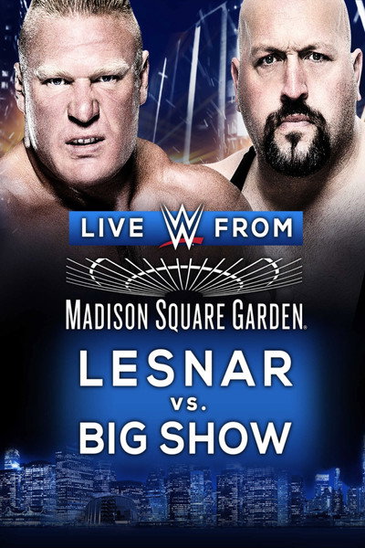 Póster de WWE Live from MSG 2015
