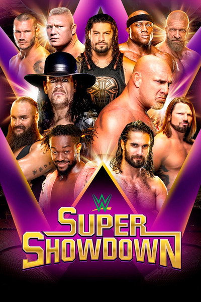 Póster de WWE Super Show-Down
