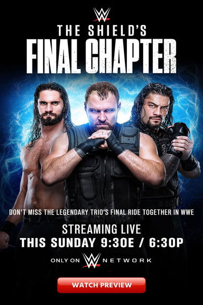 Póster de WWE The Shield's Final Chapter