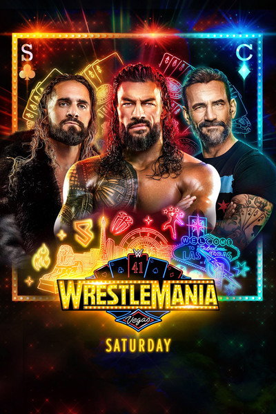 Póster de WWE WrestleMania 41 Saturday