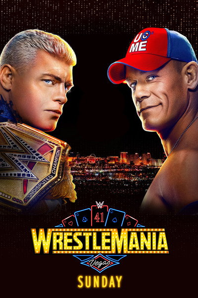 Póster de WWE WrestleMania 41 Sunday