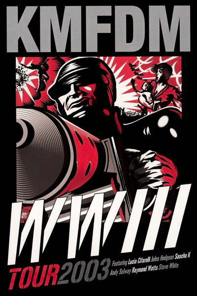 Póster de WWIII Tour 2003