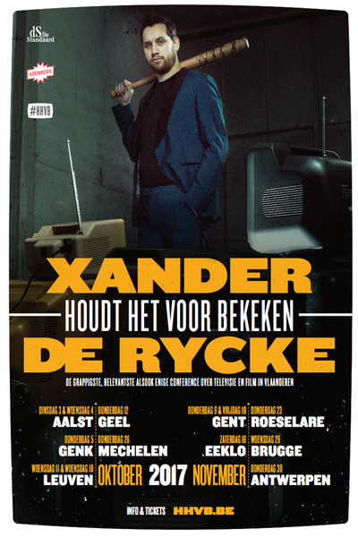 Póster de Xander De Rycke: Houdt het voor bekeken 2016-2017