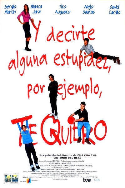 Póster de Y decirte alguna estupidez, por ejemplo, te quiero
