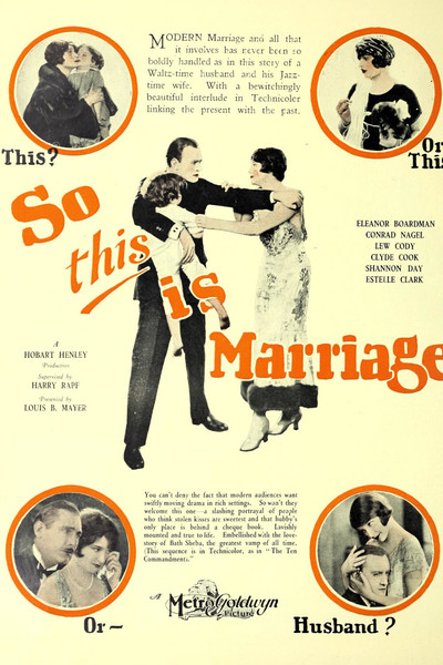 Póster de ¿Y esto es el matrimonio?