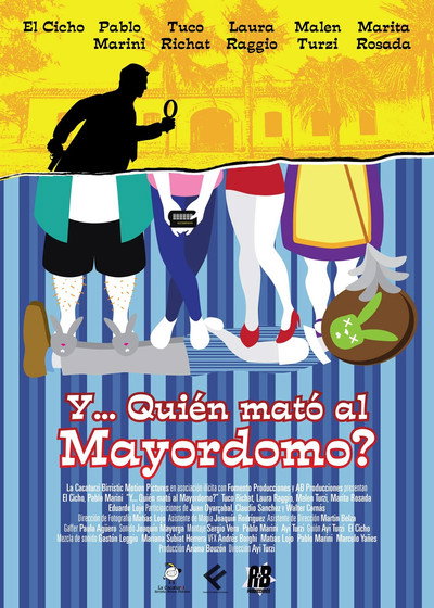 Póster de Y... ¿Quién mató al mayordomo?