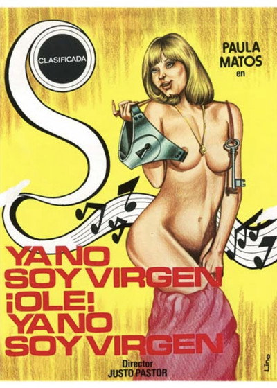 Póster de Ya no soy virgen, olé, ya no soy virgen