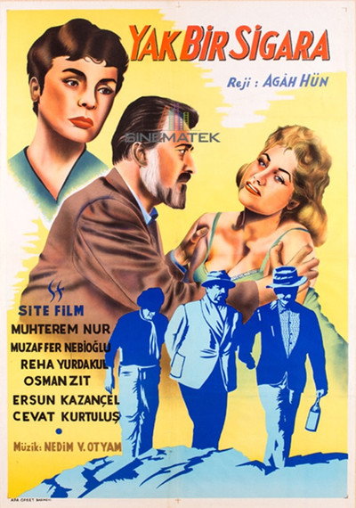 Póster de Yak bir sigara