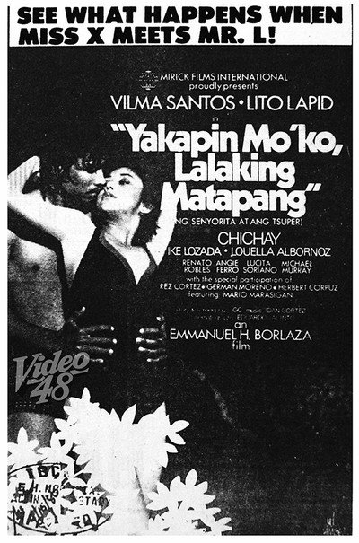 Póster de Yakapin mo 'ko, lalaking matapang