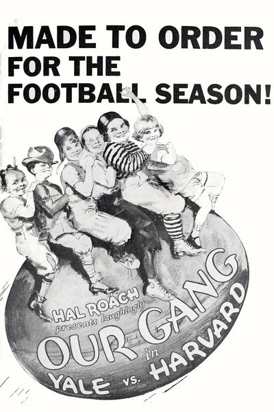 Póster de Yale vs. Harvard