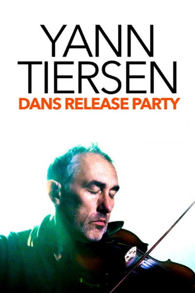 Póster de Yann Tiersen en Release Party