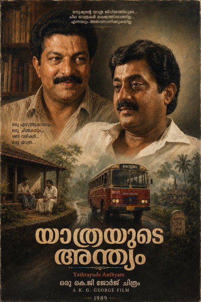 Póster de Yathrayudhe Anthyam