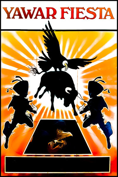 Póster de Yawar fiesta: Fiesta de sangre