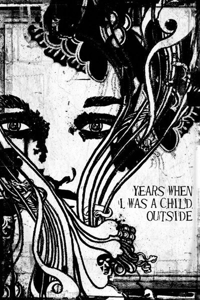 Póster de Years When I Was a Child Outside