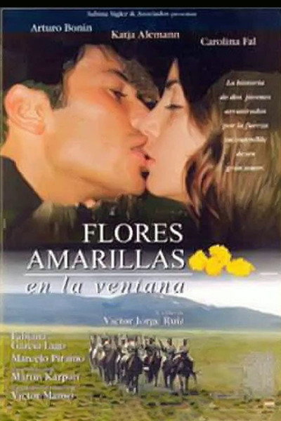 Póster de Yellow Flowers in the Window