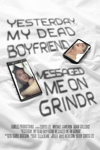 Póster de Yesterday, My Dead Boyfriend Messaged Me on Grindr