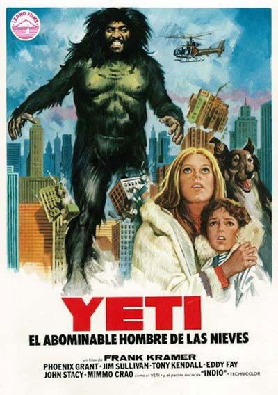 Póster de Yeti: el abominable hombre de las nieves