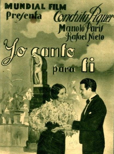 Póster de Yo canto para ti